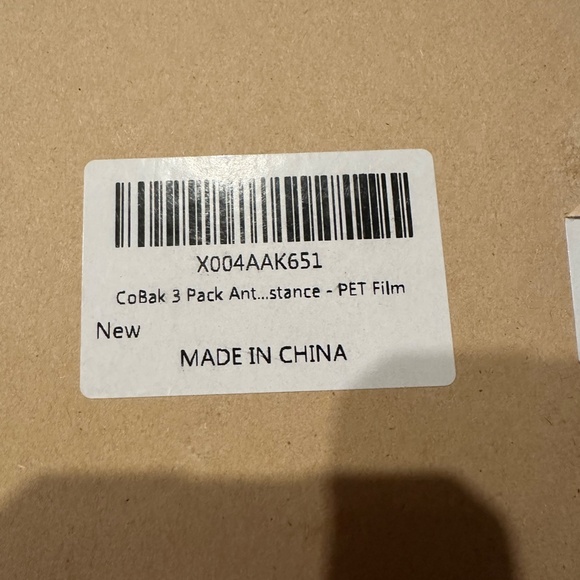 CoBak 3 Pack Anti-Glare Matte Screen Protectors - Picture 3 of 4